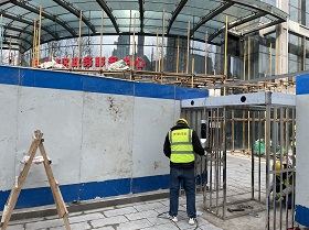 黑河西城區(qū)政務(wù)服務(wù)中心工地395實名制門禁